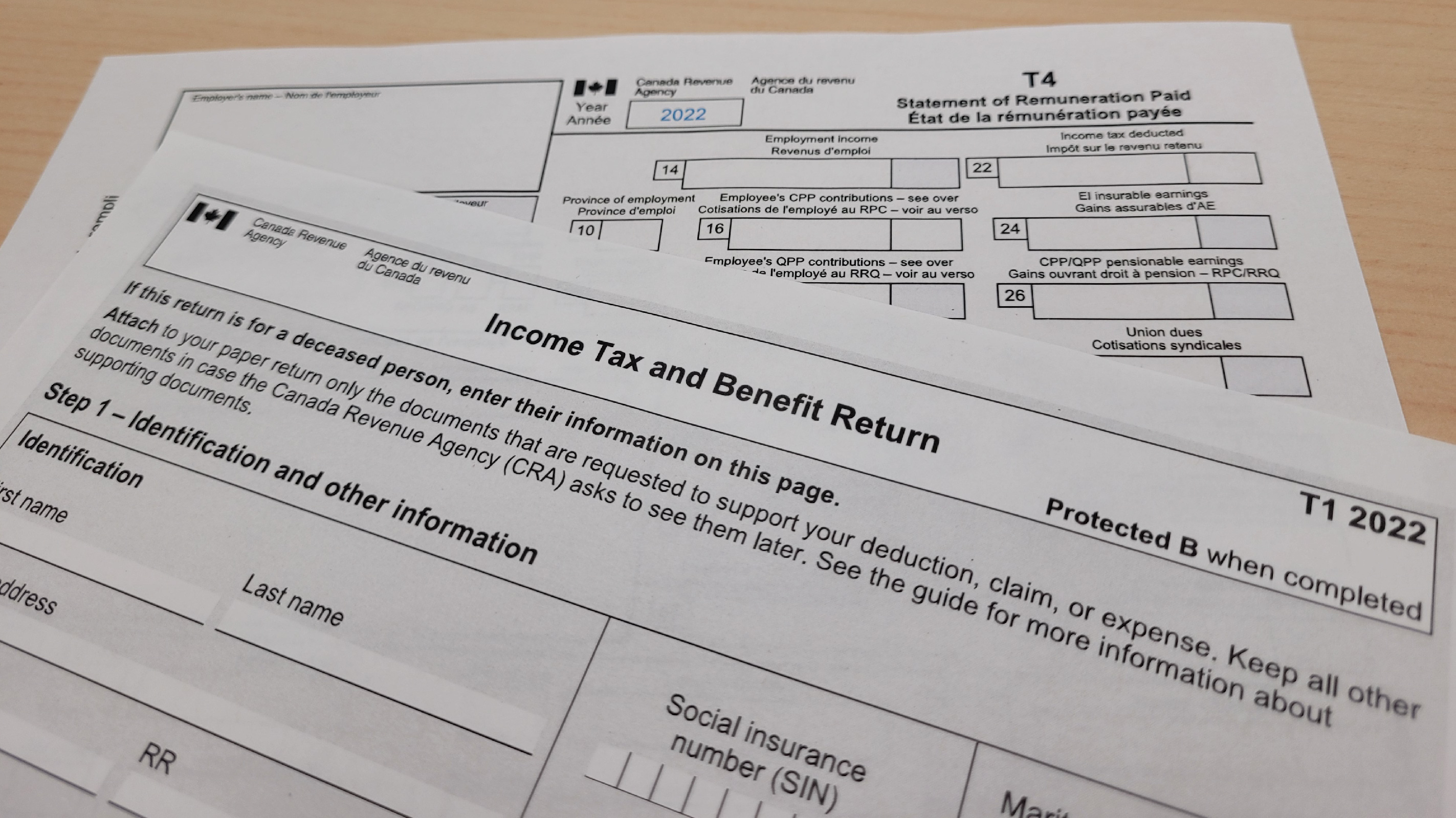 The tax season cometh Statistics Canada